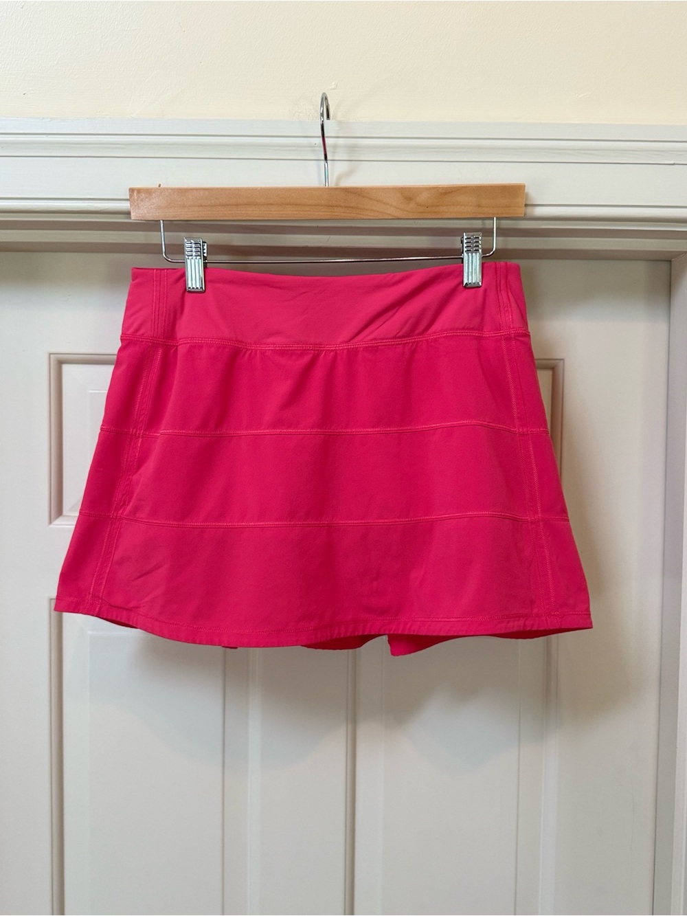 lululemon Pace Rival Mid-Rise Skirt (Size 6; Pink)
